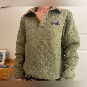 Vintage Green Patagonia Pullover